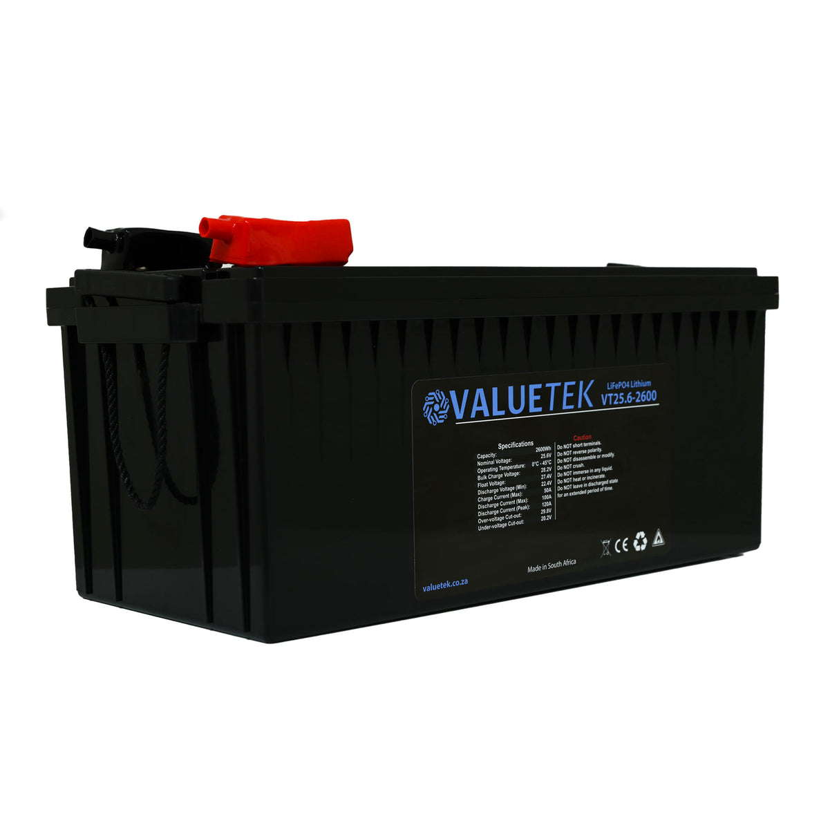 25.6V 100A 2.6KWh Lithium (LiFePO4) Battery. Power The Home.