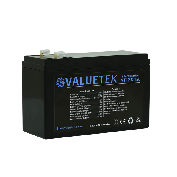 12V 12Ah Alarm / Gate / CCTV Lithium Battery (12V 7Ah Upgrade)