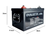 12.8V 100Ah LiFePO4 Battery with Bluetooth Smart BMS