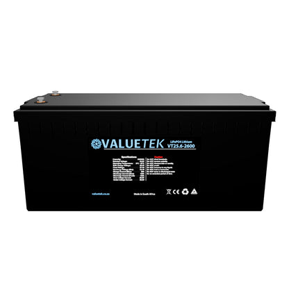 25.6V 100A 2.6KWh Lithium (LiFePO4) Battery. Power The Home.