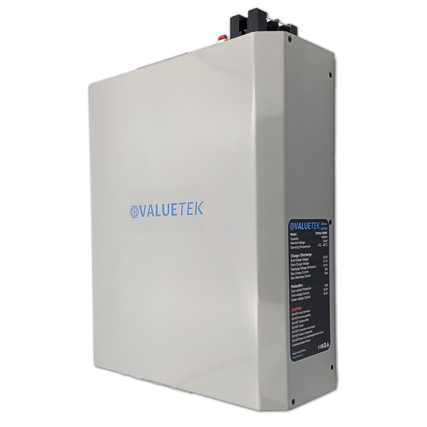 25.6V 54Ah 1.3KWh Lithium (LiFePO4) Battery